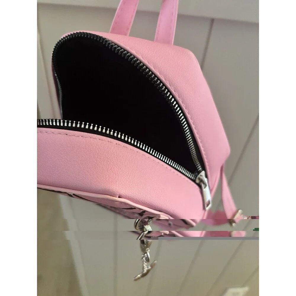 Monster High Coffin Mini Backpack Pink Spiderweb Goth Girl Bag Halloween Vampy